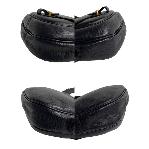 Loewe Anagram Leather Mini Shoulder Pochette Navy - Picture 7 of 10